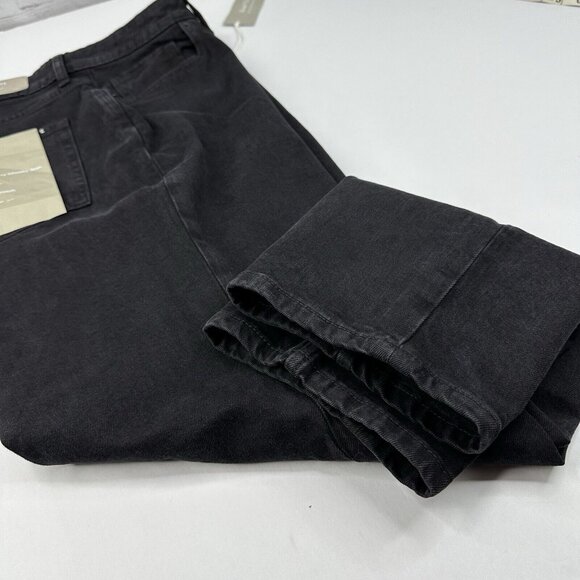 Everlane Women's NWT Black The Curvy Cheeky Hi-Rise Minimalist Jean W34/L28 - Picture 3 of 14